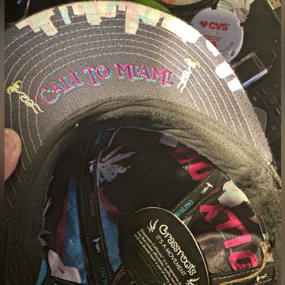 GrassRoots™️ Official Cali to Miami SnapBack StashHat - Picture 5 of 9